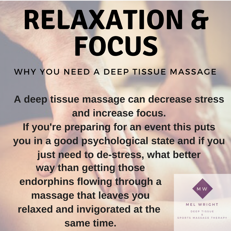 Mel Wright Massage Therapy Relaxation & Focus