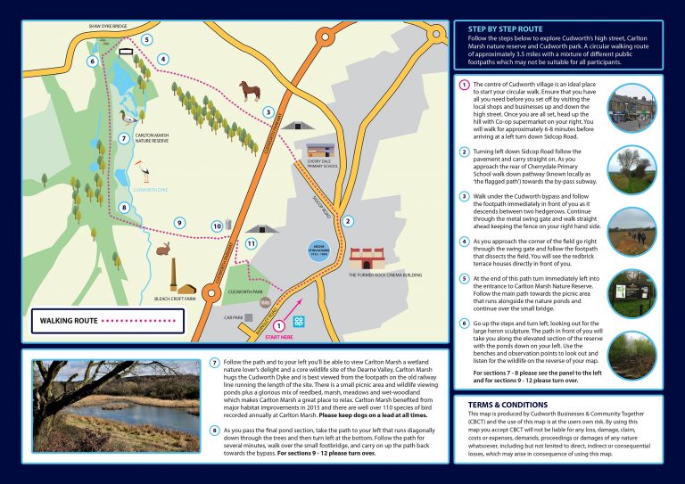 Cudworth Walking Maps Visit Cudworth